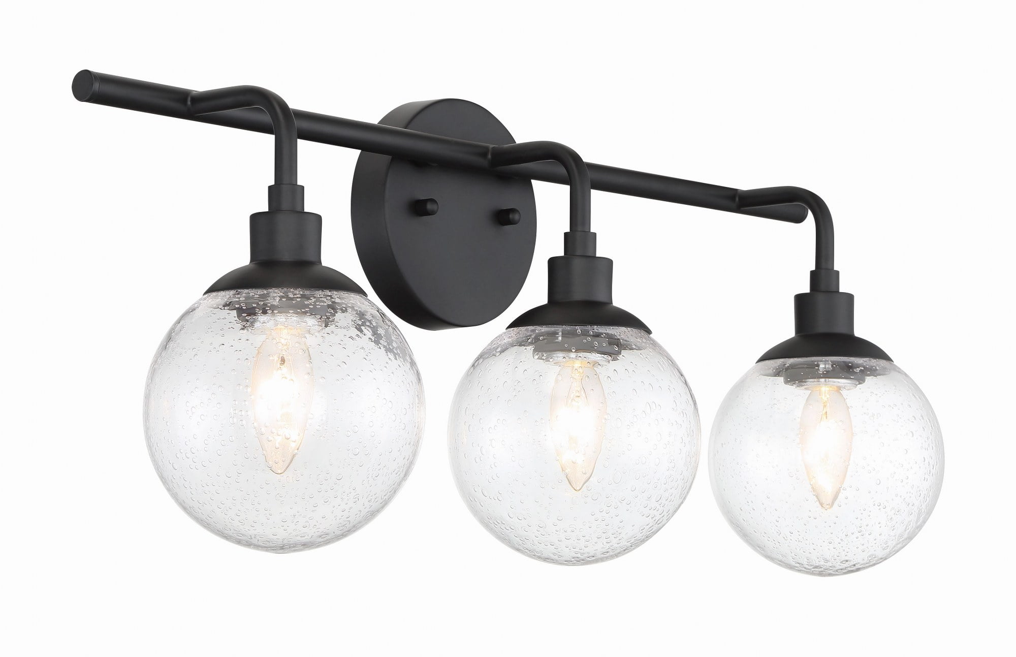 Que Light 53303-FB-Craftmade Lighting-Que 3 Light Transitional Bath Vanity in ...