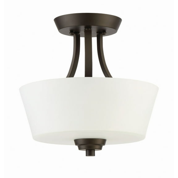 Craftmade Lighting - Two Light Convertible Semi Flush - Ceiling Lighting - Grace