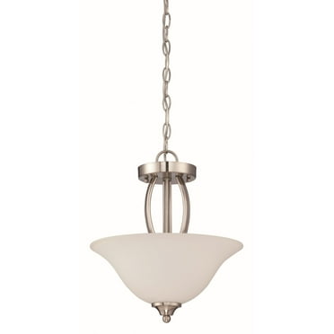 Craftmade Lighting - Two Light Convertible Semi Flush - Ceiling Lighting -