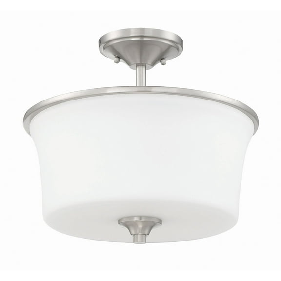 Craftmade Lighting - Two Light Convertible Semi Flush - Ceiling Lighting -