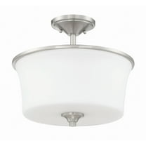Craftmade Lighting - Two Light Convertible Semi Flush - Ceiling Lighting -