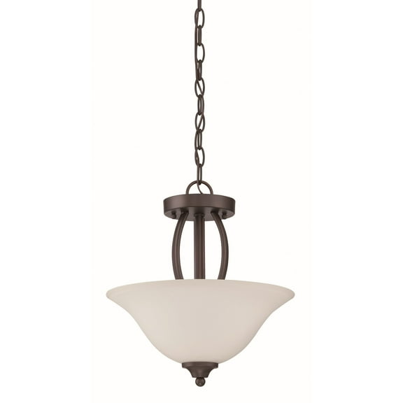 Craftmade Lighting - Two Light Convertible Semi Flush - Ceiling Lighting -