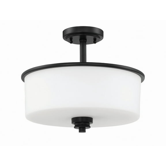 Craftmade Lighting - Two Light Convertible Semi Flush - Ceiling Lighting -