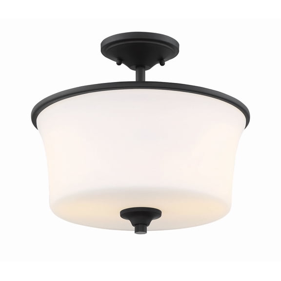 Craftmade Lighting - Two Light Convertible Semi Flush - Ceiling Lighting -