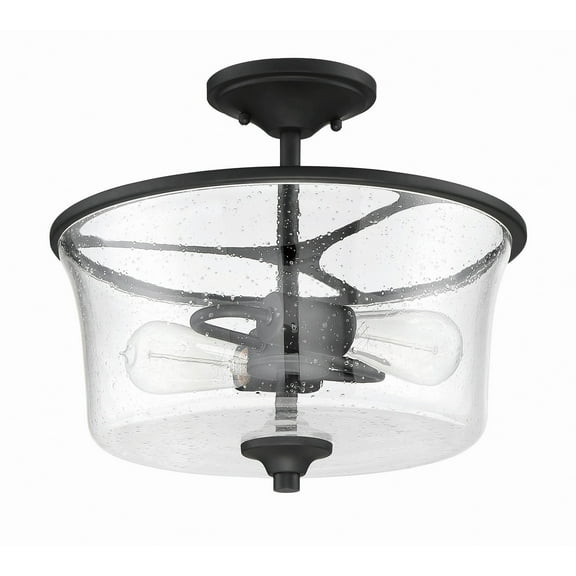 Craftmade Lighting - Two Light Convertible Semi Flush - Ceiling Lighting -