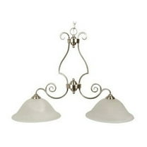 7136BNK2-Craftmade Lighting-Cecilia - Two Light Island - 36 inches wide by 24 inches high-Brushed Nickel Finish