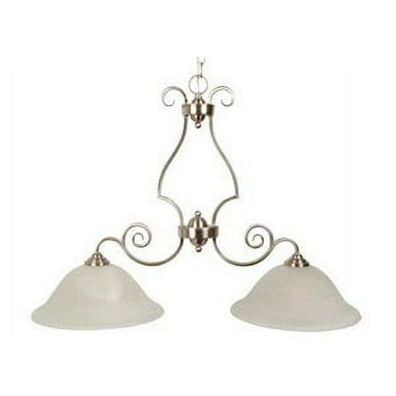 7136BNK2-Craftmade Lighting-Cecilia - Two Light Island - 36 inches wide by 24 inches high-Brushed Nickel Finish