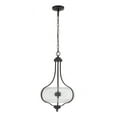 thumbnail image 1 of 49992-ESP Craftmade Lighting Serene - Two Light Pendant in Transitional Style - 15 inches wide by 24 inches high-Espresso Finish    -Traditional, 1 of 3