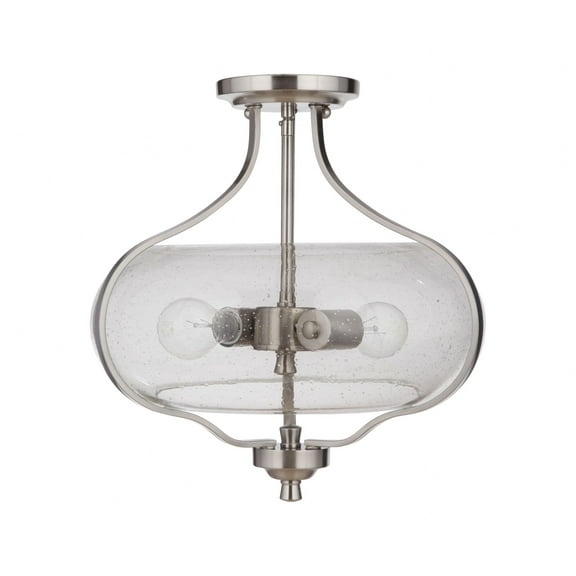 Craftmade Lighting - Two Light Semi Flush Mount - Ceiling Lighting - Serene -
