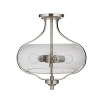 Craftmade Lighting - Two Light Semi Flush Mount - Ceiling Lighting - Serene -