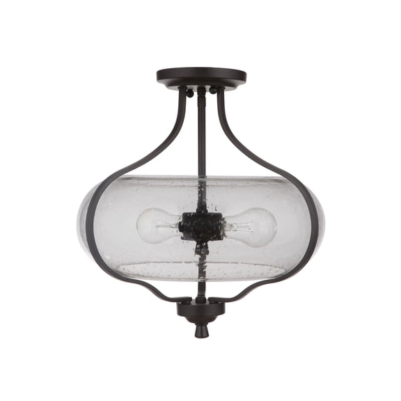 Craftmade Lighting - Two Light Semi Flush Mount - Ceiling Lighting - Serene -