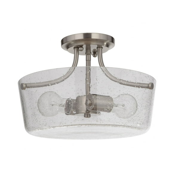 Craftmade Lighting - Two Light Semi Flush Mount - Ceiling Lighting - Tyler - Two