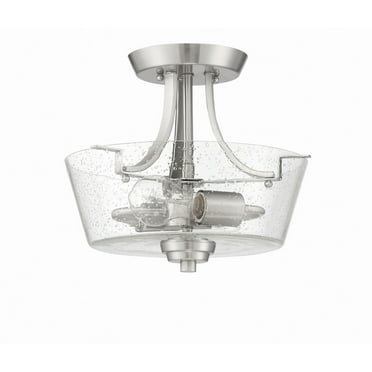 Craftmade Lighting - Two Light Semi Flush Mount Convertible - Grace - Two Light