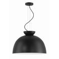 thumbnail image 1 of 59192-FB Craftmade Lighting Ventura Dome - 1 Light Pendant In Contemporary Style-13.25 Inches Tall and 20 Inches Wide-Flat Black Finish, 1 of 4