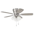 thumbnail image 1 of Craftmade Lighting - Wheeler - 5 Blade Flush Mount Ceiling Fan with Light, 1 of 11