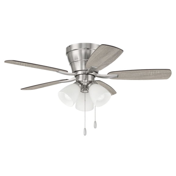 Craftmade Lighting - Wheeler - 5 Blade Flush Mount Ceiling Fan with Light