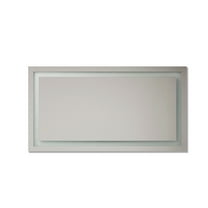 Craftmade Mir104 60" W X 32" H Modern Rectangular Frameless Bathroom Wall Mirror - White