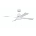 thumbnail image 1 of Craftmade Omcy524-Pc Mccoy 52" 4 Blade Indoor / Outdoor Ceiling Fan - White, 1 of 1