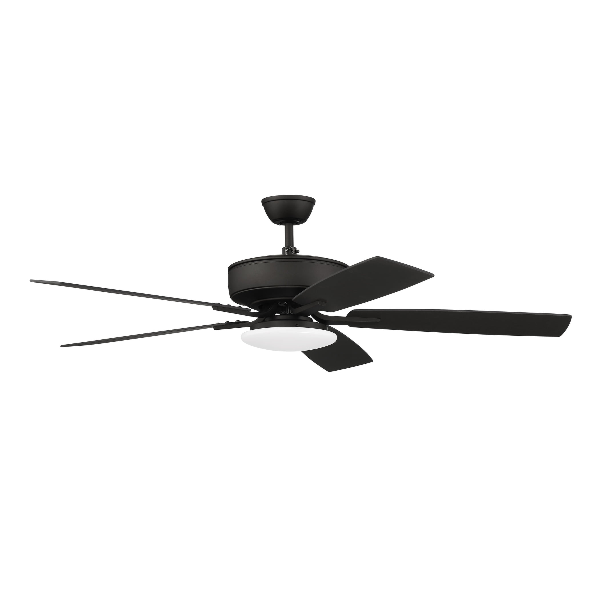 Espresso 52'' Ceiling Fan with LED Light and Reversible Blades