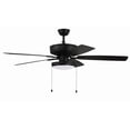 thumbnail image 1 of P119FB5-52FBGW Craftmade Lighting Pro Plus 119 Series - 52 Inch 5 Blade Ceiling Fan with Slim Pan Light Kit, 1 of 16