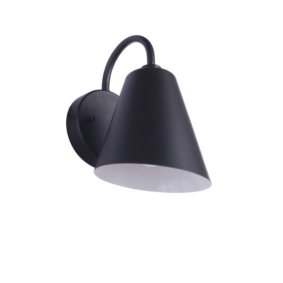 Craftmade Point Clear 1 Light Small Outdoor Lantern, Midnight, Wet Rated, ZA5004-MN