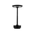 thumbnail image 1 of Craftmade - Rikki 11 in. Flat BlackFinish 1-Light Integrated LED, 2700/4500/6000K CCT 3-Way Touch Rechargeable Table Lamp with Shade, 1 of 4