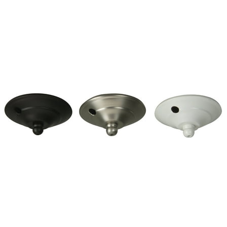 Craftmade Rp-3802 Replacement Metal Cap For Craftmade Ceiling Fan Bowl Light Kits - Nickel