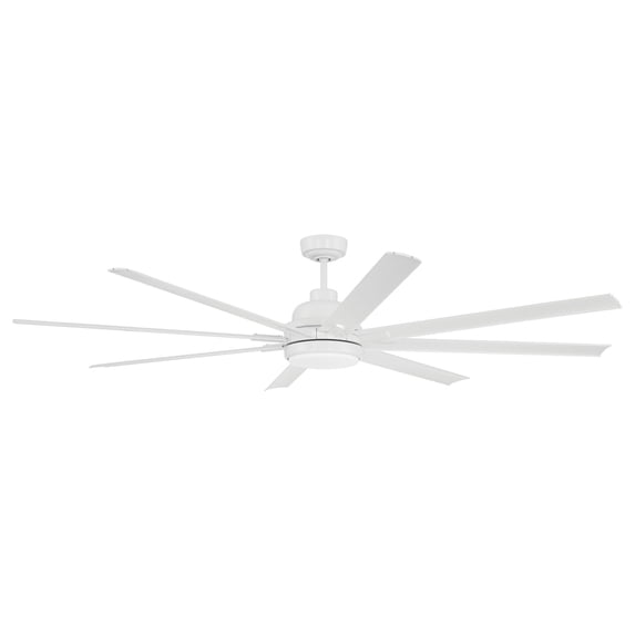 Craftmade Lighting - Rush - 8 Blade Ceiling Fan with Light Kit-15.04 Inches Tall