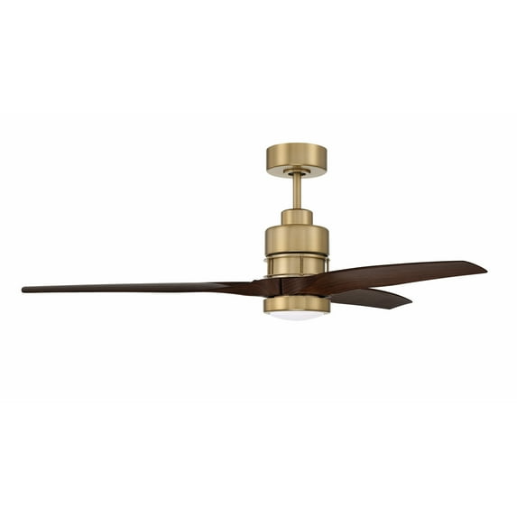 Craftmade Sonwf523 Sonnet 52" 3 Blade Indoor Led Smart Ceiling Fan - Brass