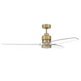 thumbnail image 1 of Craftmade Sonwf603-Cap Sonnet Wifi 60" 3 Blade Indoor Smart Ceiling Fan - Brass, 1 of 2