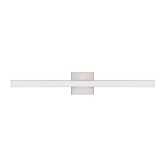 Craftmade - Trim 1 Light 30 in. Brushed Polished Nickel Finish LED Vanity Light with Frost Acrylic Shade