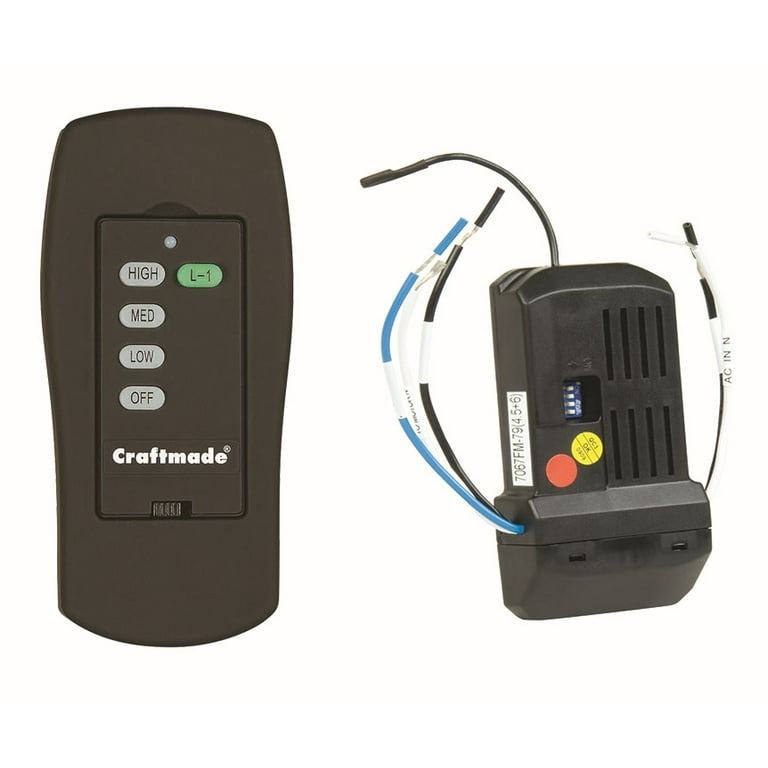 Craftmade Ceiling Fan Remote Manual Shelly Lighting