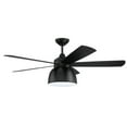 thumbnail image 1 of Craftmade Ven525 Ventura 52" 5 Blade Indoor / Outdoor Ceiling Fan - Black, 1 of 3
