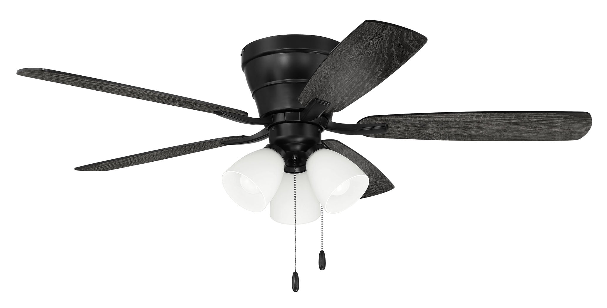 Craftmade Lighting - Wheeler - 5 Blade Flush Mount Ceiling Fan with Light