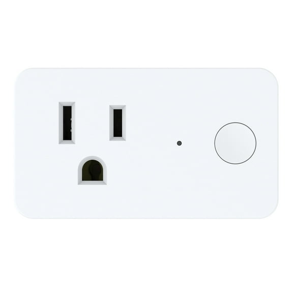 Craftmade Wps-100 Wifi Enabled On/Off Smart Home Plug-In Electrical Outlet - White