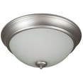 thumbnail image 1 of Craftmade Xp13-2W Pro Builder Flush 2 Light Flush Mount Ceiling Fixture - Nickel, 1 of 2