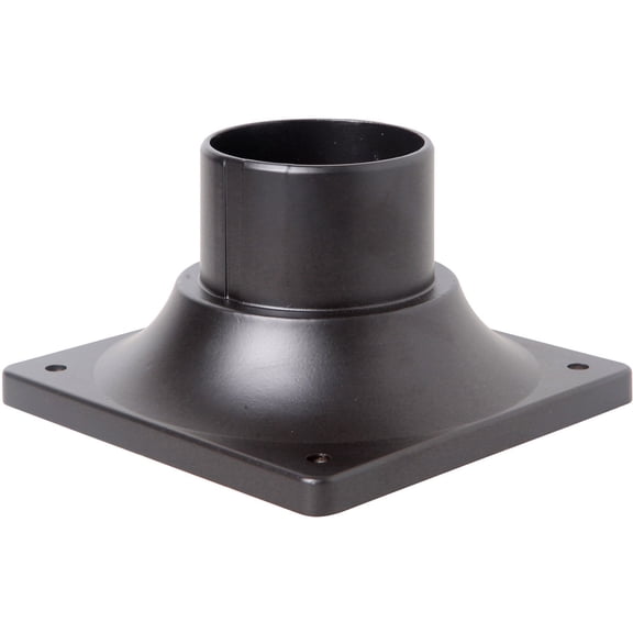 Pier Base Post Head Adapter Oiled Bronze Outdoor