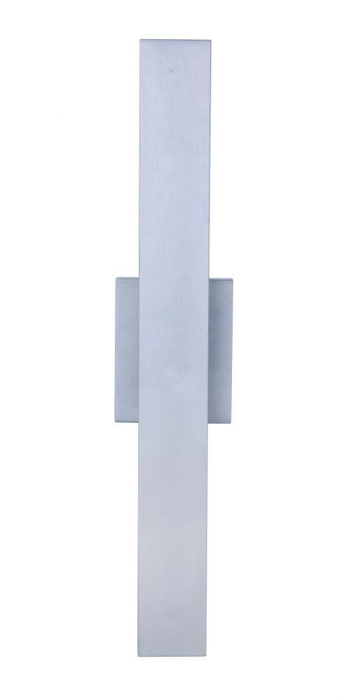 Brushed Aluminum Modern Dimmable LED Wall Sconce