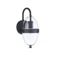 thumbnail image 1 of ZA3504-MN Craftmade Lighting Sivo - 1 Light Outdoor Wall Lantern-11.75 Inch Tall and 5 Inch Wide-Midnight Finish, 1 of 8