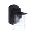 thumbnail image 1 of ZA3604-MN Craftmade Lighting Canon - 1 Light Outdoor Wall Lantern-9.88 Inch Tall and 6.13 Inch Wide-Midnight Finish, 1 of 8