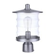 thumbnail image 1 of Craftmade Za3625 Canon 14" Tall Outdoor Single Head Post Light - Silver, 1 of 7
