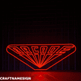 thumbnail image 1 of Craftnamesign Arcade Neon Sign, Arcade Wall Decor, Gaming Room Wall Art, 1 of 1