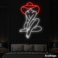 thumbnail image 1 of Craftnamesign Body Girl Line Art Neon Sign, Girl Room Decor, Bedroom Decor, 1 of 4