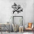 thumbnail image 1 of Craftnamesign Book Coffee Metal Sign, Custom Library Sign, Book Club Decor, Reading Room Sign, 1 of 5