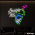 thumbnail image 1 of Craftnamesign Bubble Tea Neon Sign, Boba Tea LED Sign, Boba Tea Shop Decor, 1 of 4
