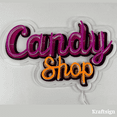 thumbnail image 1 of Craftnamesign Candy Shop Neon Acrylic Print Sign, Lollipop Led Signage, Candy Shop Sign, 1 of 4