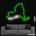thumbnail image 1 of Craftnamesign City Map Line Art Neon Sign, American Gifts, Bedroom Decor, 1 of 4