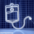 thumbnail image 1 of Craftnamesign Clinic Neon Sign, Medicine Led Light Wall Art, Pharmacy Wall Decor, 1 of 1