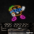 thumbnail image 1 of Craftnamesign Cool Sandwich Neon Sign, Sandwich Shop Decor, Food LED Sign, 1 of 4