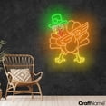 thumbnail image 1 of Craftnamesign Cool Turkey Neon LED Sign Wall Art For Restaurant Thanksgiving Decor, 1 of 5